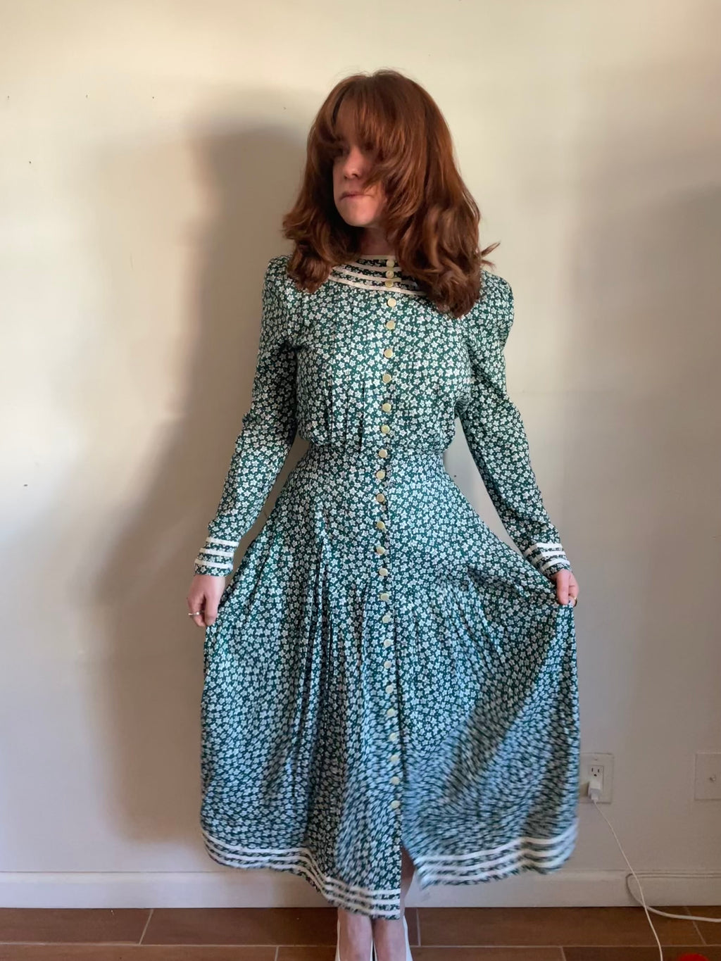 KATHIE LEE Floral Dress