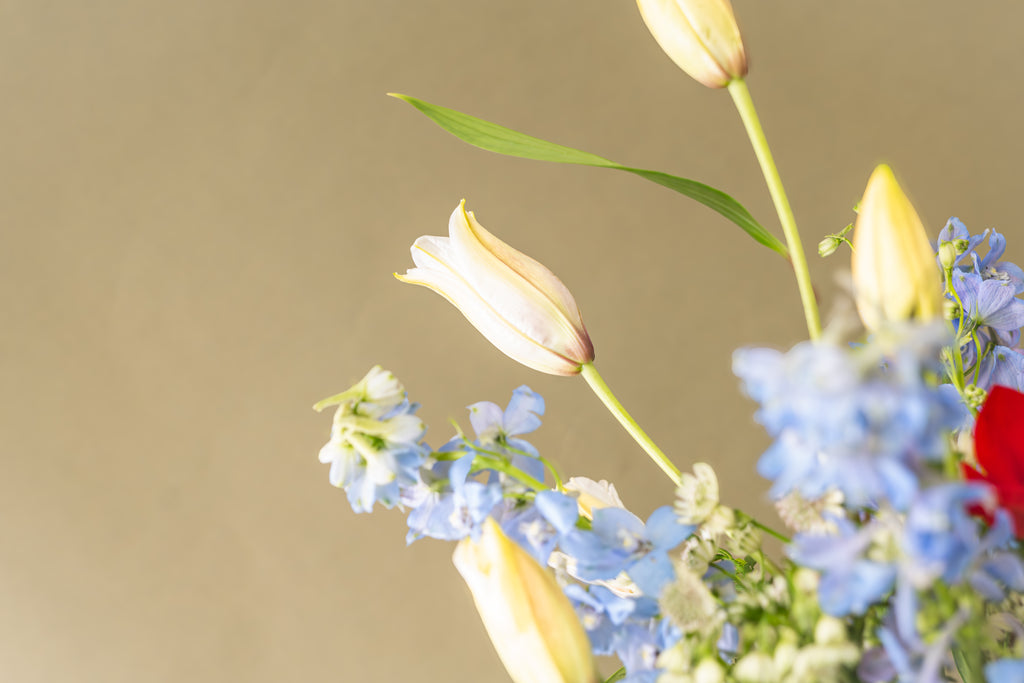 Green Vase Bouquet