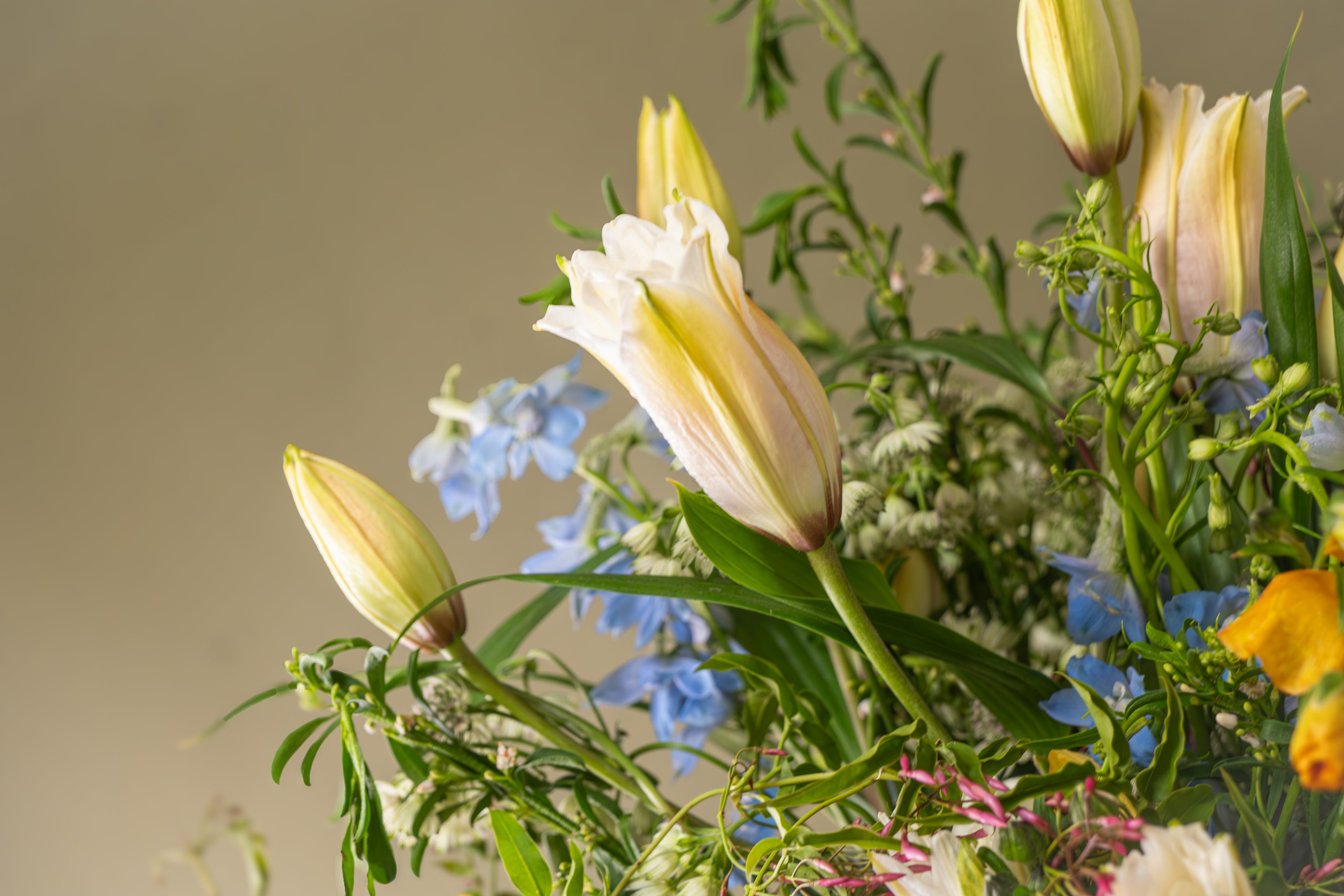 Green Vase Bouquet