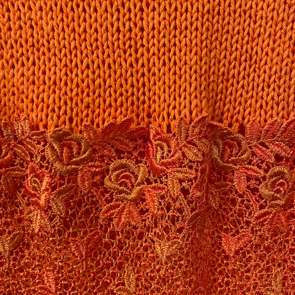 Orange sweater