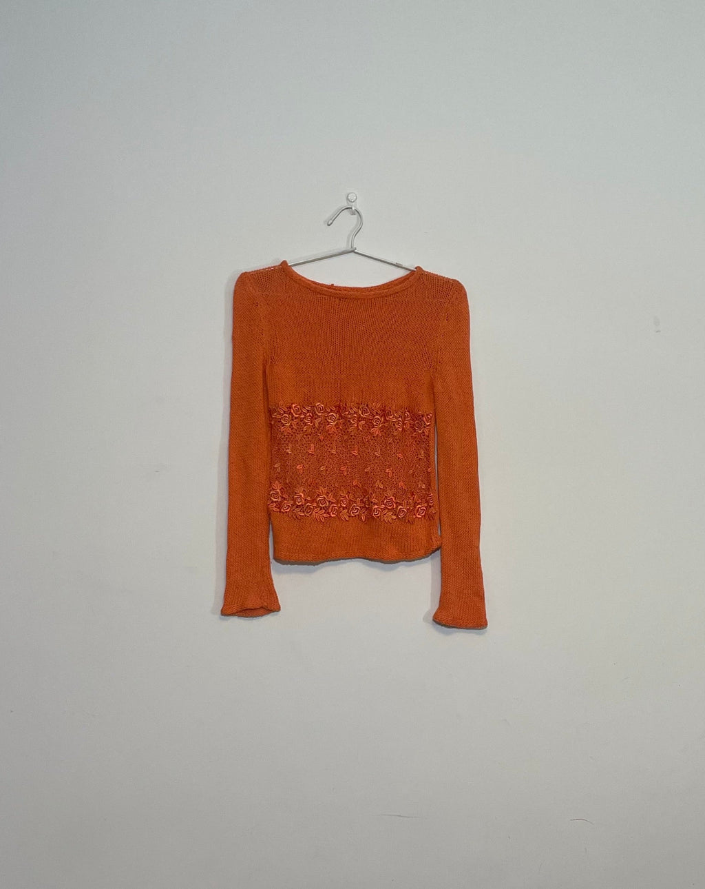 Orange sweater
