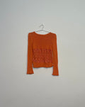 Orange sweater
