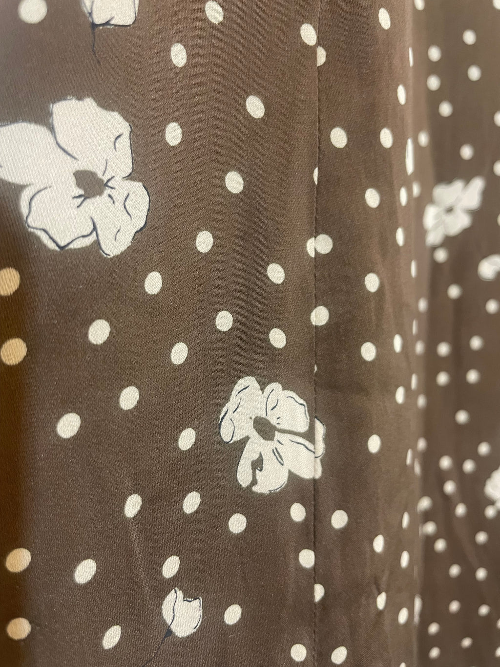 Valerie Stevens silk skirt