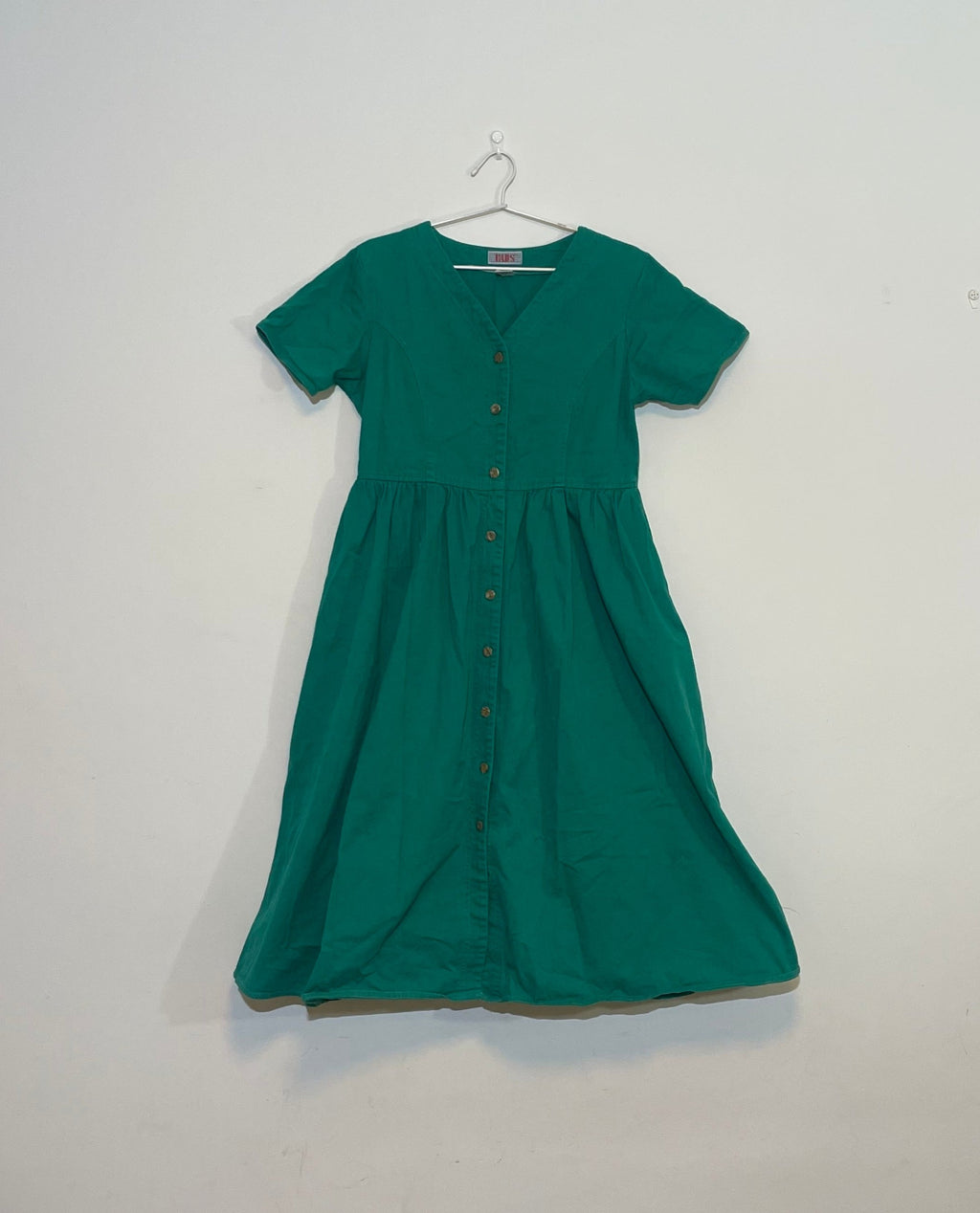 Green Cotton Dress