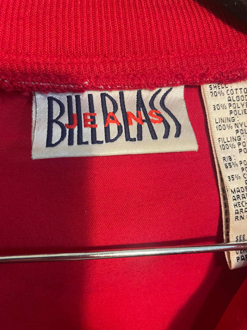 BILLBLASS Red Jacket