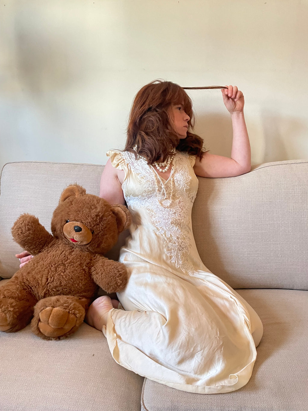 FRETTE Silk Night Gown